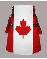 Canadian flag utility kilt