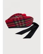Scottish glengarry hat royal Stewart