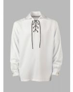 White custom made Jacobite shirt